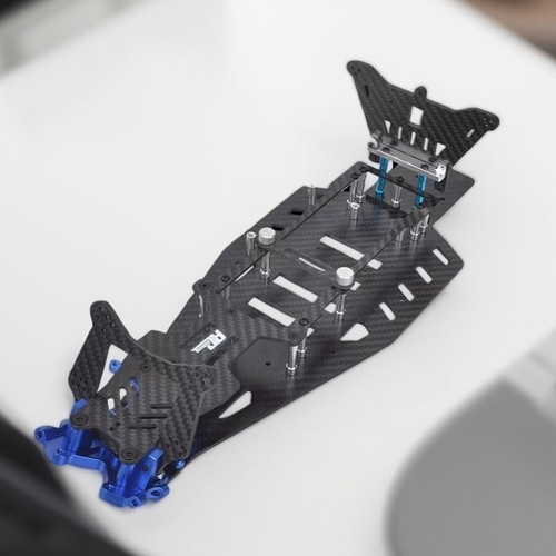 Carbon Chassis Frame Conversion Kit for Rustler VXL 2WD Bandit UpgradesA7HA - Picture 11 of 14