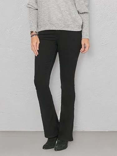 Democracy Women's Ab Solution Itty Bitty Boot Jean Black Size 16W - Picture 3 of 7