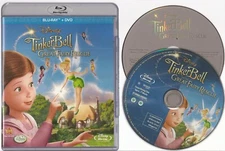 Tinker Bell and the Great Fairy Rescue (Blu-ray & DVD, 2-Disc ) Disc & Cover Art