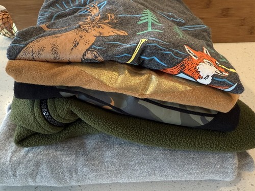 Boys Clothing Lot Size 10/12 (5 pieces) Eddie Bauer, CAT, Timberland, WSU - Picture 2 of 19