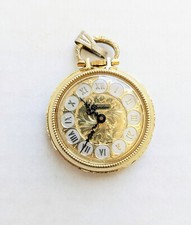Max Landau Co. Pocket Watch 30mm Pre-owned Excellent Condition Check Video