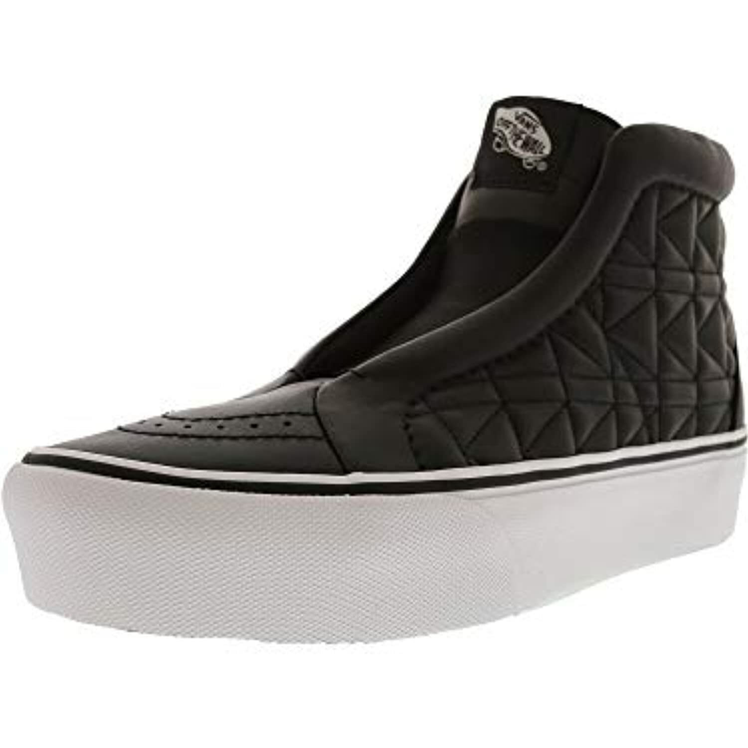 Vans Sk8 Hi Laceless Karl Lagerfeld Chain K Quilt Black Collector Sneakers-image