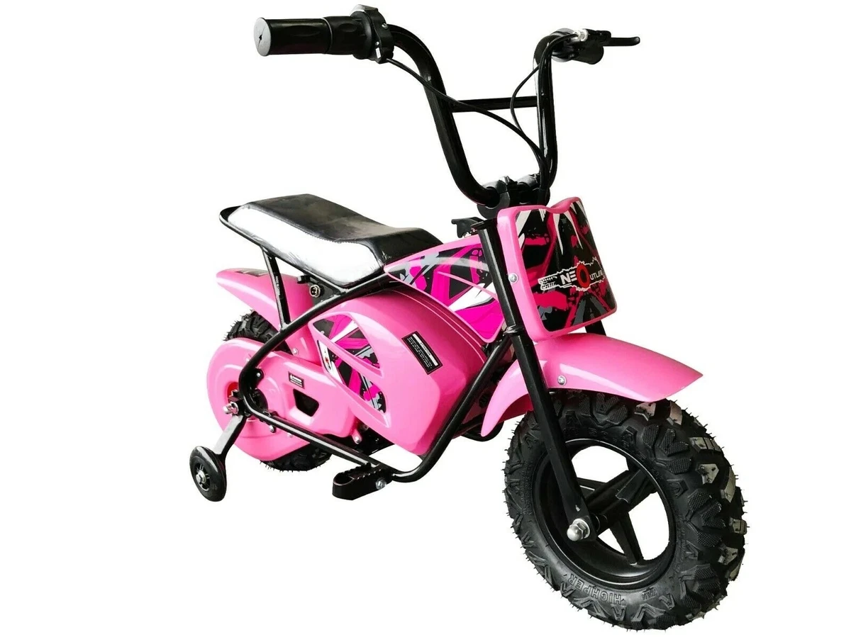 Pink top mini motorcycle