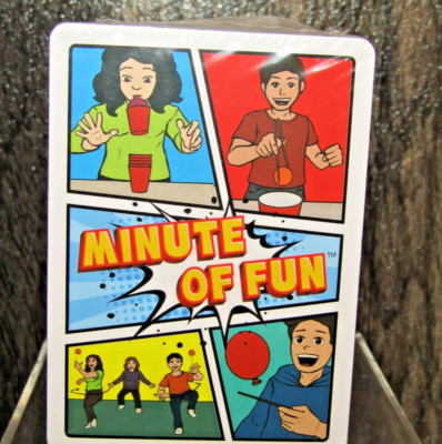 Minute Of Fun Expansion Pack 218 Challenges Home Version Sealed Single Card Deck