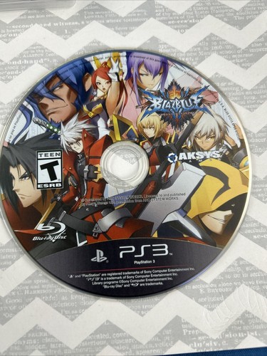 BlazBlue: Continuum Shift Extend (PS3 ) (Sony Playstation 3 2011 TESTED Complete - Picture 3 of 12
