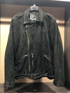 allsaints suede biker jacket