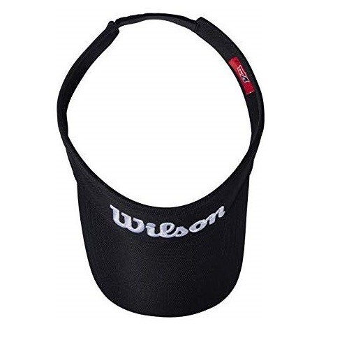 Wilson Staff Golf Visors Hats - Adjustable Visor - Wilson Dealer - BLACK