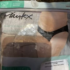 NEW Maternity Playtex 3-pack V-Front Hipster Panties LARGE, black, gray, Tan