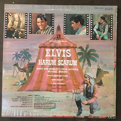 Elvis Presley Harem Holiday UK盤LP深溝Mono Elvis – Harem Holiday – Vinyl (LP, Album, Stereo), 1965