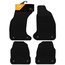 Car Floor Mats For Audi Rs6 2002-2004 (C5 Rs6) Fully Tailored Carpet  Black 4Pc