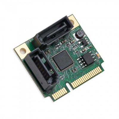 Syba SI-MPE40095 Half Height 2 Port SATA III RAID Mini PCI-e 2.0 Card