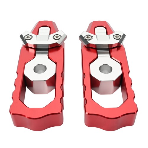 For Honda Grom 2014-2022 Rear Axle Tensioner Chain Adjuster Red CNC Aluminum - Picture 7 of 11
