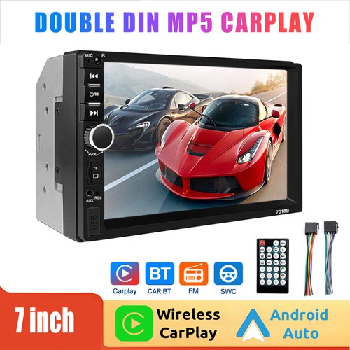 7" Bluetooth Car Radio Carplay 800*480 Double 2 DIN Touch Tcreen MP5 Stereo - Picture 21 of 23