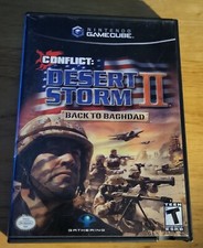 Conflct: Desert Storm 2 Back to Baghdad Nintendo GameCube 2003 CIB/Tested Works!