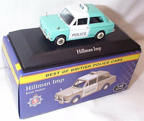 Hillman Imp Panda Kent Police 1:43 Scale British Police Cars New in Box - Picture 1 of 2