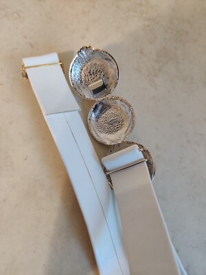 Vintage Coin Double Belt Buckle Dotty Smith Vintage 80s  display picture 2