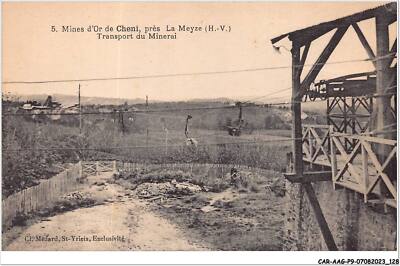 CAR-AAGP9-87-0846 - LA MEYZE - Mines d'or de Chemi - Transport du Minerai