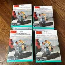 Belle ON THE GO Umbrella Stroller Travel Bag in Black - 11.5" x 11.5" x 43"