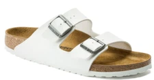 Birkenstock Arizona Narrow Fit Birko Flor White 0051733 US M 9 W 11 - EU 42