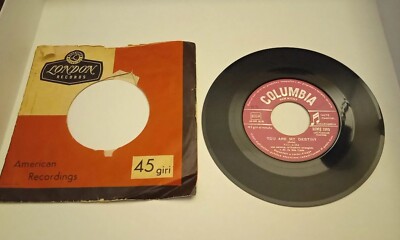 Schallplatte Vinyl 45 Giri PAUL ANKA YOU ARE MY DESTINY and When I Stop Loving You IMP