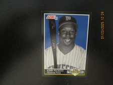 KIRBY PUCKETT MINNESOTA TWINS 1991 SCORE THE FRANCHISE BASEBALL CARD  #855
