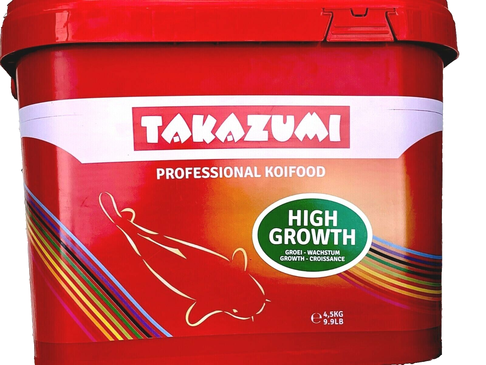 Takazumi High Growth Koi Food 4.5kg A well-balanced Professional Koi Pond food