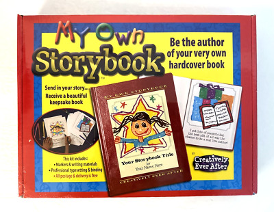 My Own Storybook Kit Be The Author Of Your Very Own Hardcover Picture Book NEW