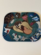 Vintage Warner Bros. Looney Tunes Tasmanian Devil Taz Computer Mouse Pad 1994