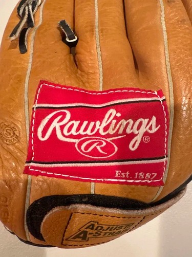 Used Rawlings Fastback Baseball glove Right 12.5” + Two Baseballs - Picture 7 of 10