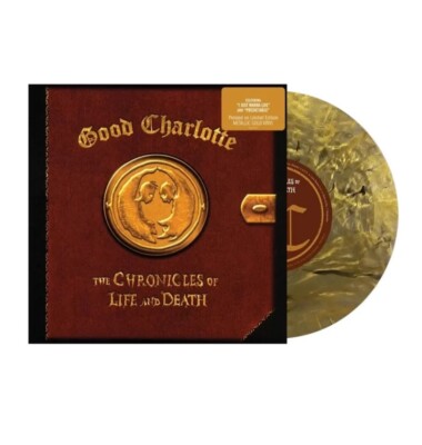 Good Charlotte The Chronicles of Life and Death Metallic Gold Vinyl LP New Seal