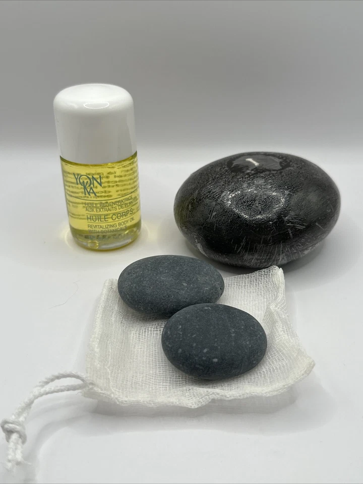 Yonka AROMA STONE WELL-BEING SET Huile Corps Body Oil - Candle - Stones New - Изображение 3 из 3