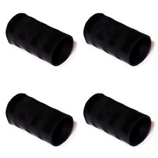 Replacement Billiard Pool Cue Rubber Bumpers, Slip-On, Pack of 4
