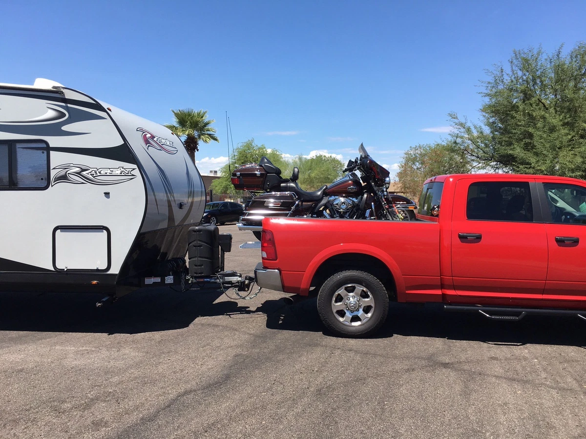 MOTORCYCLE CARRIER ON RV CAR SUV PICKUP HITCH. See Description You Must Read