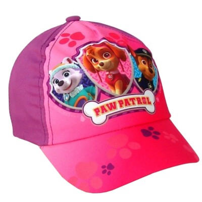 Paw Patrol Lila Baseballmütze Für Mädchen 2 - 5 Jahre Mischgewebe