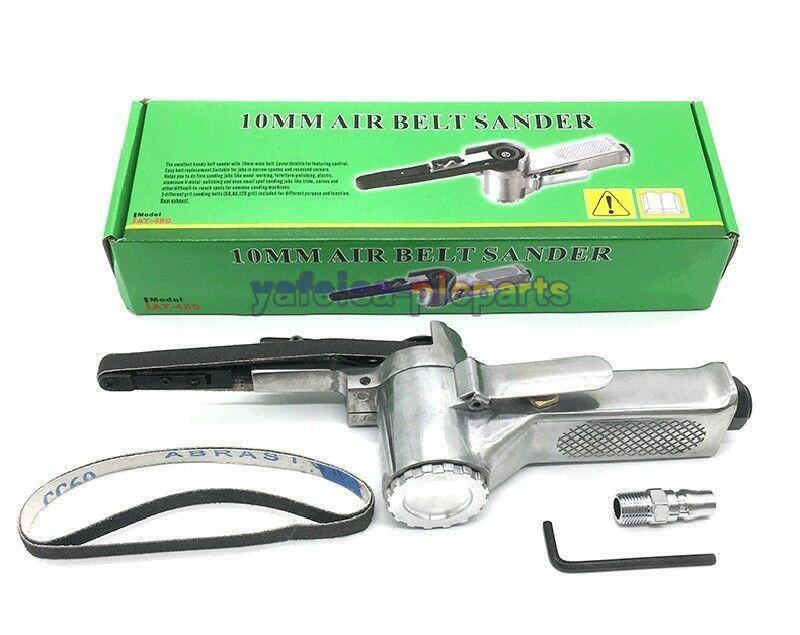 Pneumatic  Handheld Air Belt Sander Polisher Grinding Tool Sandpaper Buffing