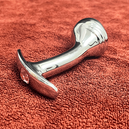 Metal Steel G-spot Anal Butt Plug Prostate Massager Probe Sex Toys for Men Women - Picture 7 of 16