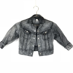 girls black jean jacket