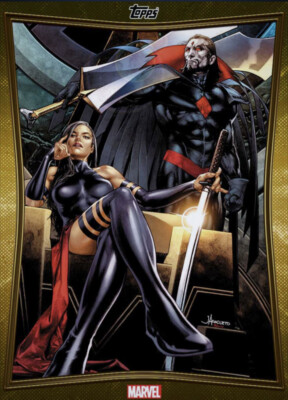 Topps Marvel Collect Topps Then Jan - Hellions #8 - Gold SR [Digital]