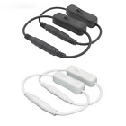 <!--F#f_0-->Light Switch DC 12V Female Male Power Cable 5.5x2.1mm DC Connector ON OFF Inline<!--F/-->