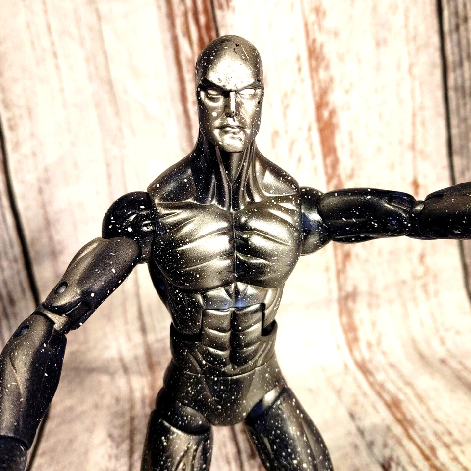 "Figura de 12"" Marvel/Hasbro Rise of Silver Surfer Cosmic Fantastic Four, 2006". + Foto 3 de 4