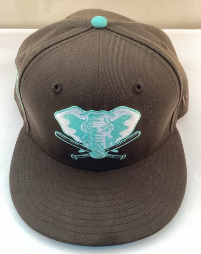 New Era 59Fifty Oakland Athletics MLB Club Fitted Hat Size 7 3/4 - 40th Anniv.