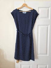 PRADA Polka Dot Belted Dress 38