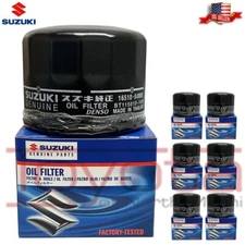 6 Pack OEM Genuine Suzuki Engine Oil Filter 16510-84M00