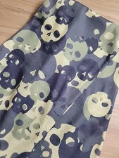 Green Skull CamoNeck Gaiter Multifunctional Seamless Wear Unisex 