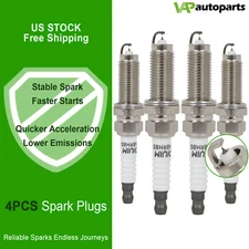 4x Iridium & Platinum Spark Plugs For Honda Civic 2016-2020 1.5L 2.0L ILZKAR8H8S