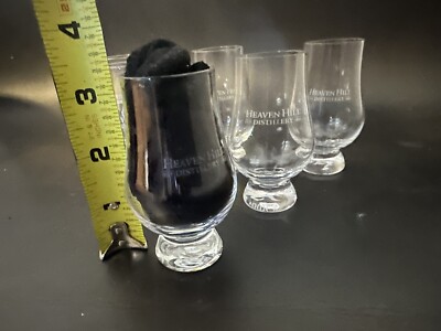 Heaven Hill Bourbon Whiskey GLENCAIRN GLASS Nosing Sipping Glass