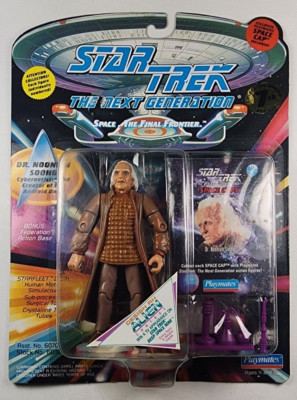 Star Trek The Next Generation * NOONIAN SOONG * 5'' Action Figure Playmates 1994