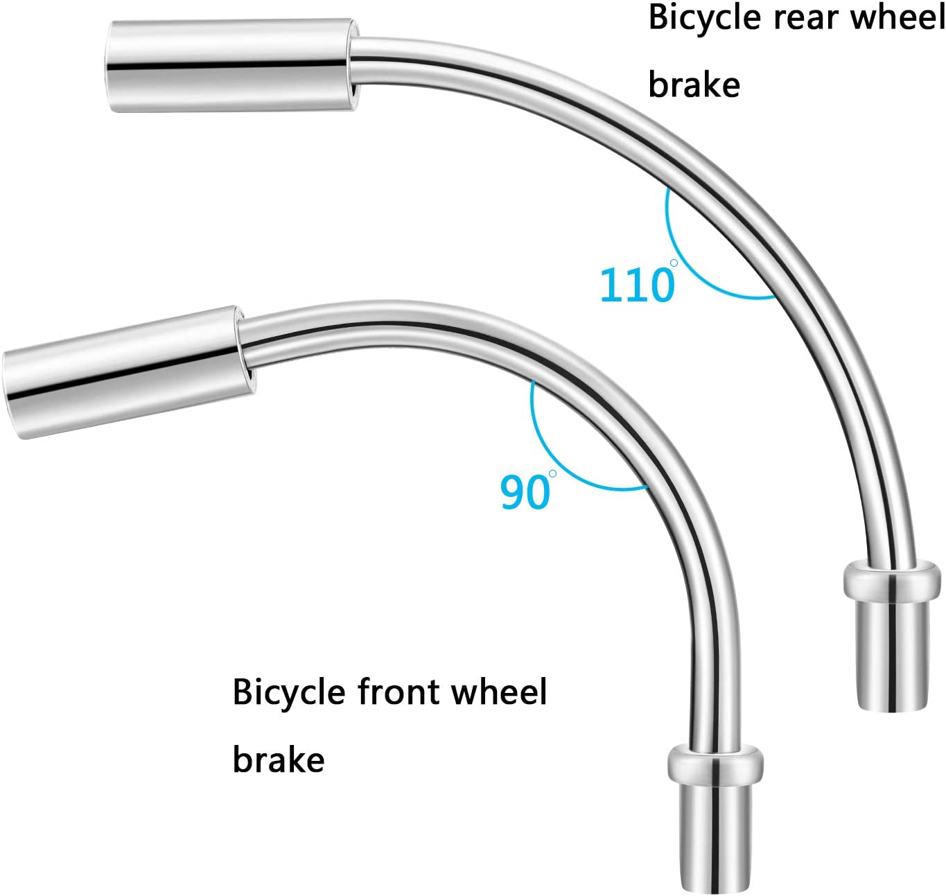 32 Pieces Bike Brake Noodle Cable Bicycle Cycling Brake Pipe with