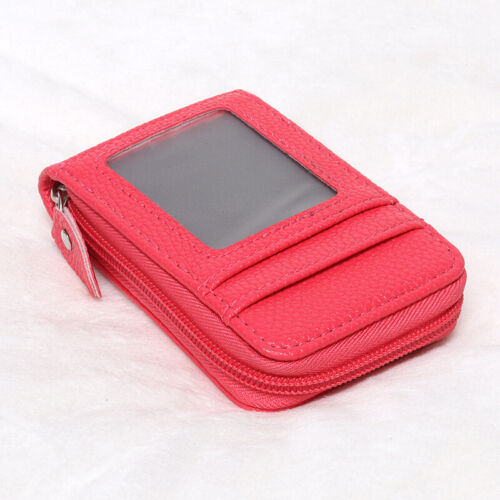Portable Card Holder Organ Card Case Unisex Business Card Holder Zipper Wallet - Picture 6 of 35