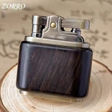 Zorro 582 Brass Wood Lighters